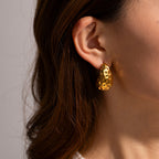 Lava Teardrop Earrings
