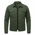 Tony | Casual men's jacket with buttons and chest pockets