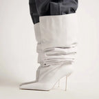 GlossAura High-Heeled Boots