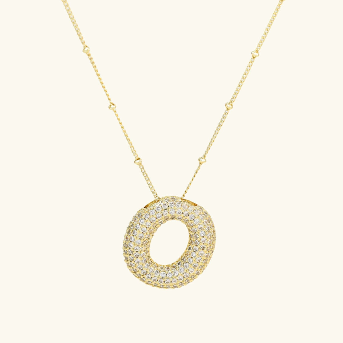 Bubble Letter Necklace