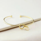 Belle Initial Bangle