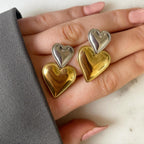 Heart Drop Earrings