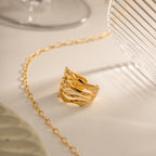 Dolly Ripple Ring