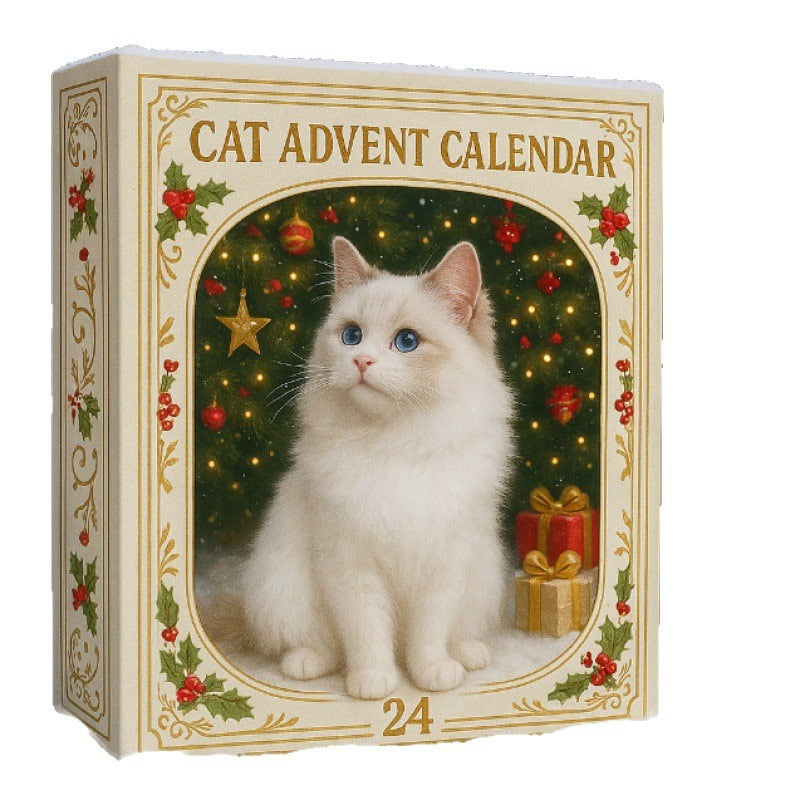 Adventskalender voor Kattenliefhebbers 2026 - 24 Kattenhangers