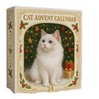 Adventskalender voor Kattenliefhebbers 2026 - 24 Kattenhangers