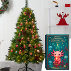 Axolotl Adventskalender 2026 - 24 Axolotl Kersthangers