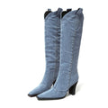 Oklahoma Tall Denim Boots