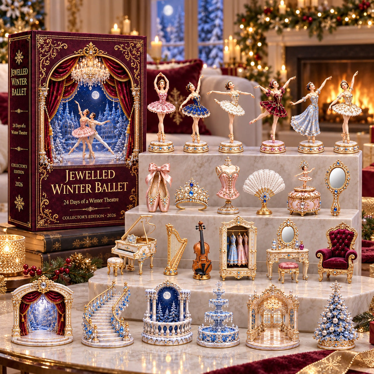 Ballet Adventskalender 2026 - 24 Fonkelende Winterse Balletminiaturen
