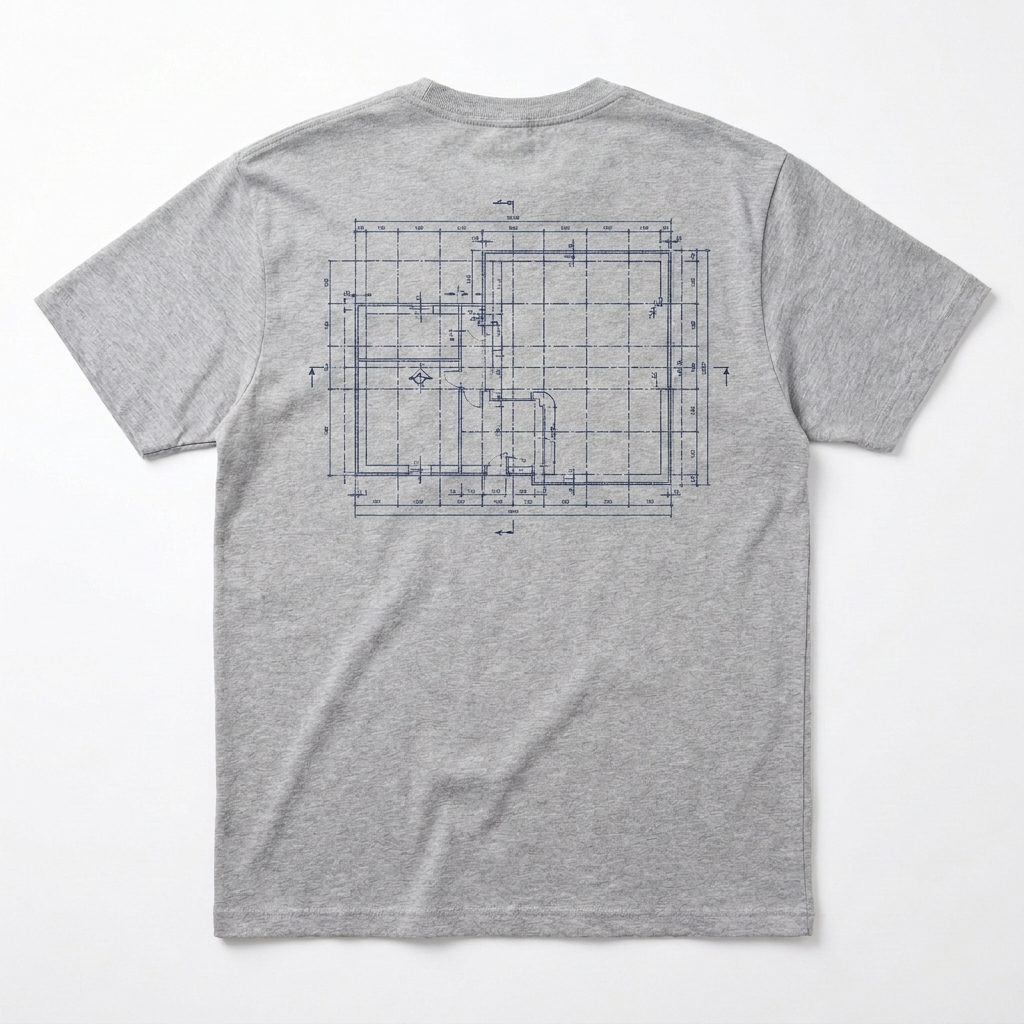 Beton Dromen T-shirt achterkant