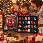 Boks Adventskalender 2026 - 24 Acryl Boksornamenten voor Boksliefhebbers