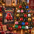 Boks Adventskalender 2026 - 24 Acryl Boksornamenten voor Boksliefhebbers