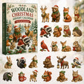 Bosdieren Adventskalender 2026 - 24 Acryl Bosdierhangers