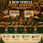 Bouwvoertuigen Adventskalender 2026 - 24 Grote Machines