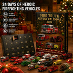Brandweerauto Adventskalender 2026 - 24 Brandweervoertuigen