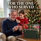 Britse Leger Adventskalender 2026 - 24 Militaire Aandenkens