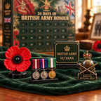 Britse Leger Adventskalender 2026 - 24 Militaire Aandenkens
