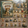Chihuahua Adventskalender 2026 - 24 Chihuahua Hangers