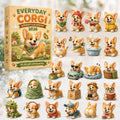 Corgi Adventskalender 2026 - 24 Acryl Corgihangers