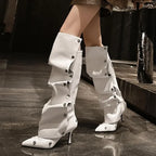 Studded Siren Knee-High Studded Boots