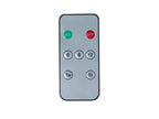 Draadloze Raamkaarsen met Afstandsbediening en Timer - Set van 4, Messing