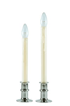 Draadloze Raamkaarsen met Afstandsbediening en Timer - Set van 4, Messing