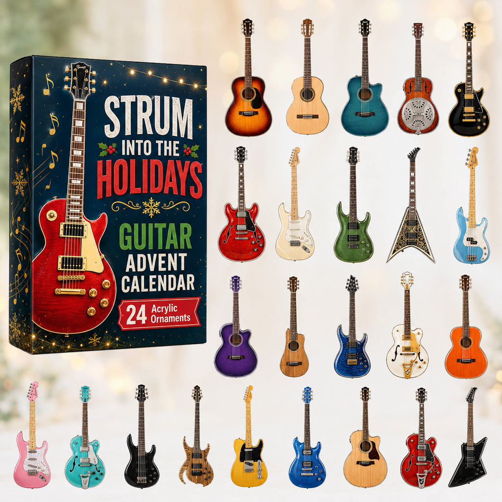 Gitaar Adventskalender 2026 - 24 Gitaar Kersthangers