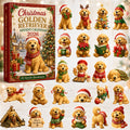 Golden Retriever Adventskalender 2026 - 24 Hangers