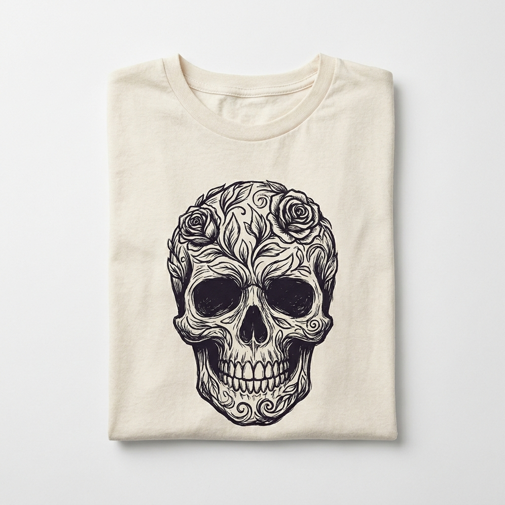 Grunge Bloesem T-shirt voorkant