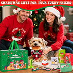 Honden Adventskalender 2026 - 24 Speeltjes, Halsband, Riem en Snoepzakje