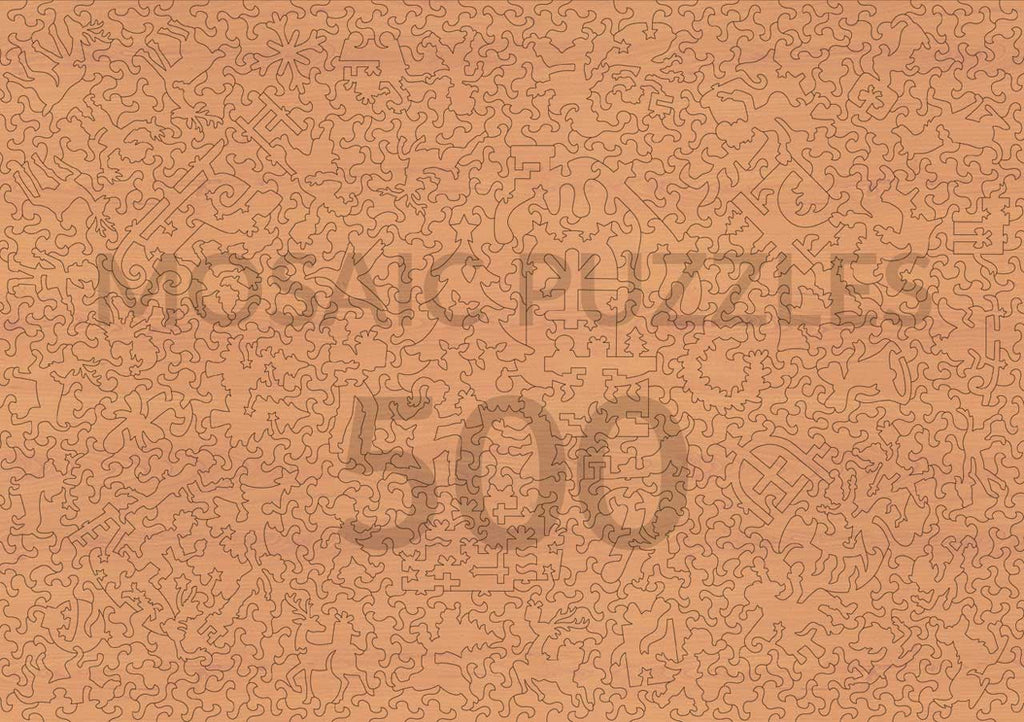 Houten Kerstpuzzel - Unieke Puzzelstukjes voor Volwassenen en Gezin