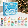 Kerst Dumpling Squishy Adventskalender 2026 - 24 Slow Rise Squishies