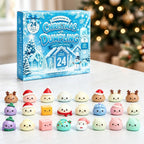 Kerst Dumpling Squishy Adventskalender 2026 - 24 Slow Rise Squishies