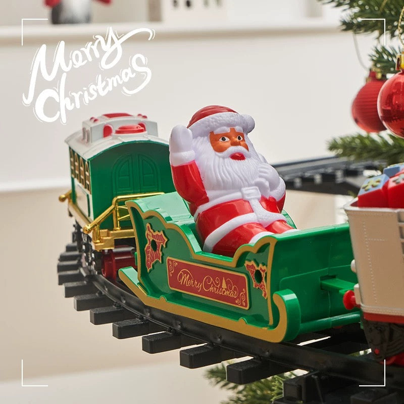 Kerstboomtrein - Elektrische Kersttrein met Licht en Geluid
