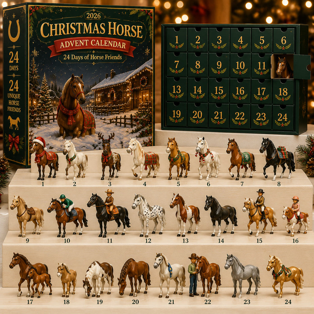 Kerstpaarden Adventskalender 2026 - 24 Paardenvriendjes