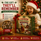 Kippen Adventskalender 2026 - 24 Kerstkippen Figuurtjes