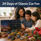 Klassieke Amerikaanse Auto's Adventskalender 2026 - 24 Die-cast Oldtimers