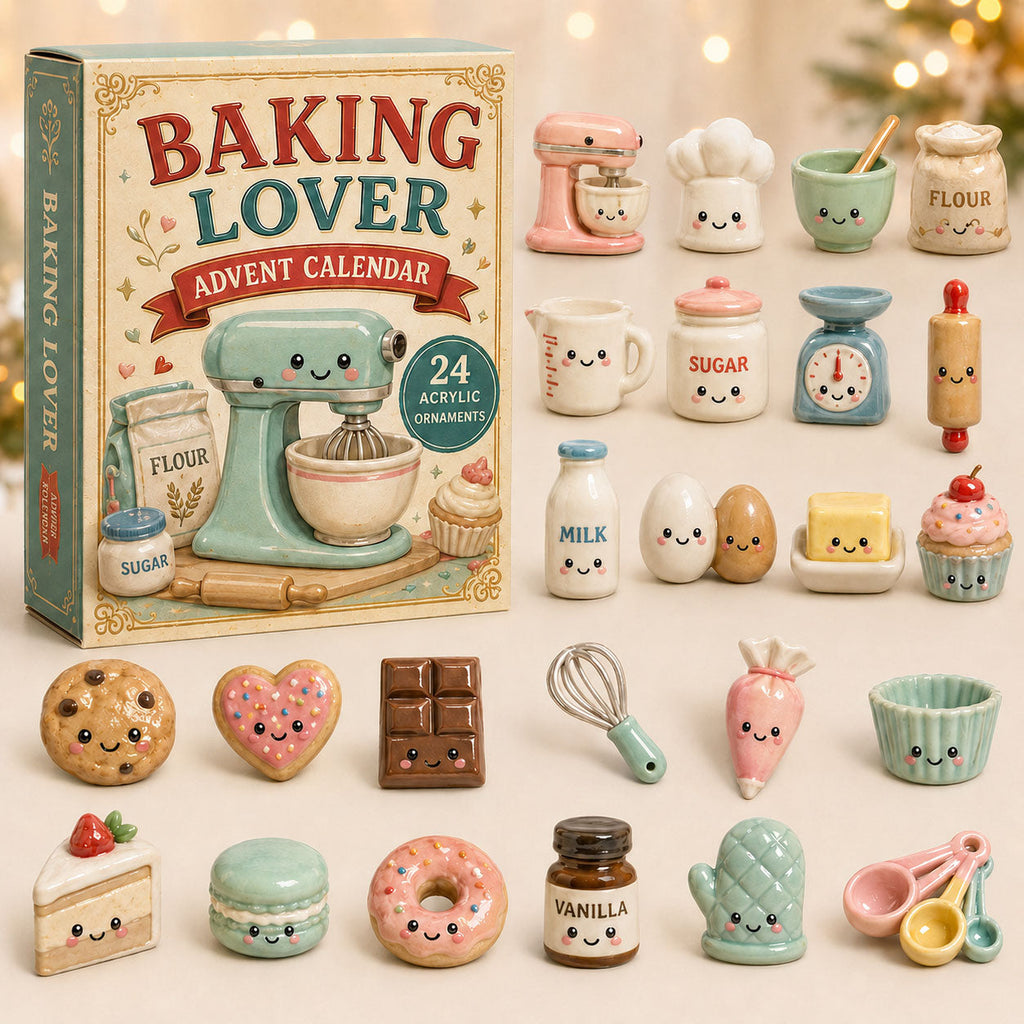 Koekjeskeuken Adventskalender 2026 - 24 Koekjeshangers