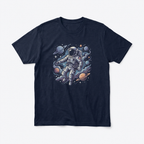 Kosmische Drift T-shirt voorkant