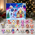 Mini Dieren Adventskalender 2026 - 24 Dierenfiguurtjes met Grote Ogen