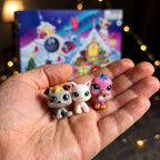 Mini Dieren Adventskalender 2026 - 24 Dierenfiguurtjes met Grote Ogen