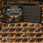 Motorlegendes Adventskalender 2026 - 24 Mini Motoren