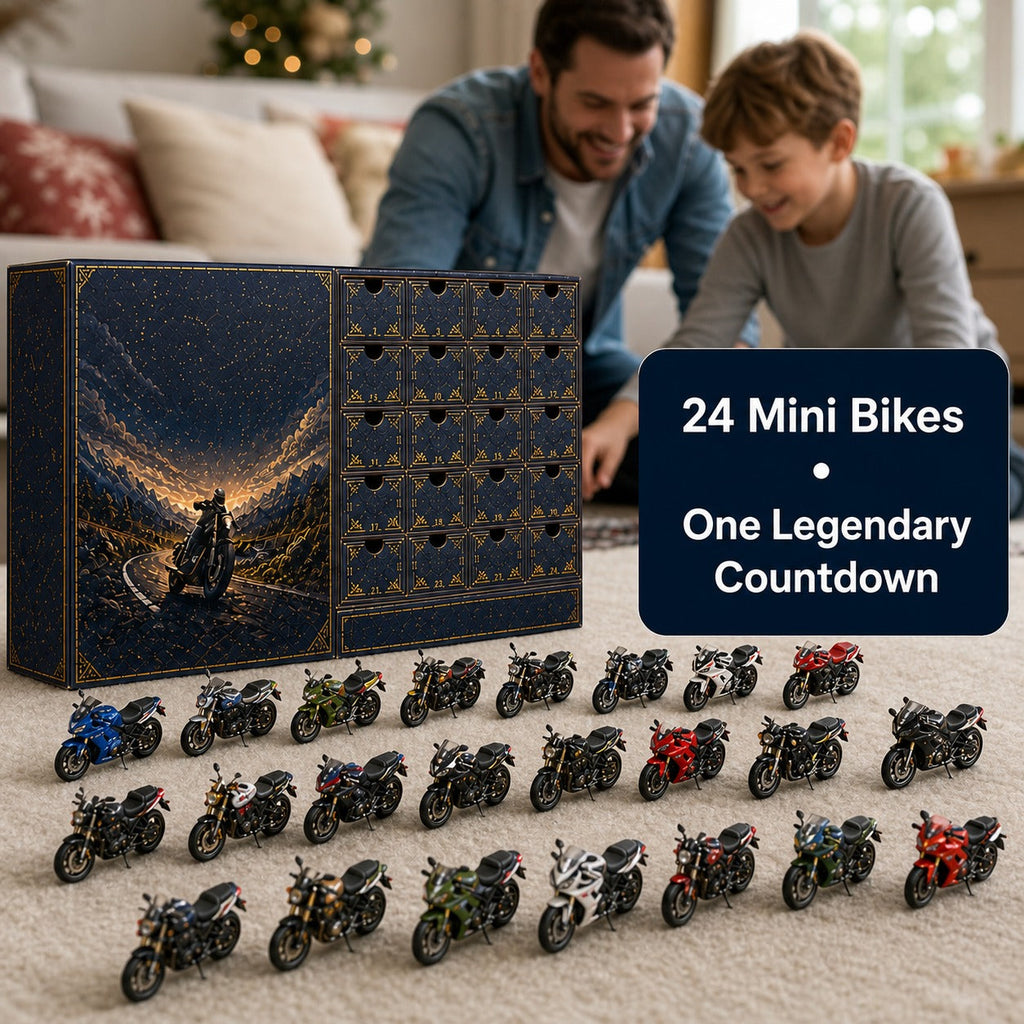 Motorlegendes Adventskalender 2026 - 24 Mini Motoren