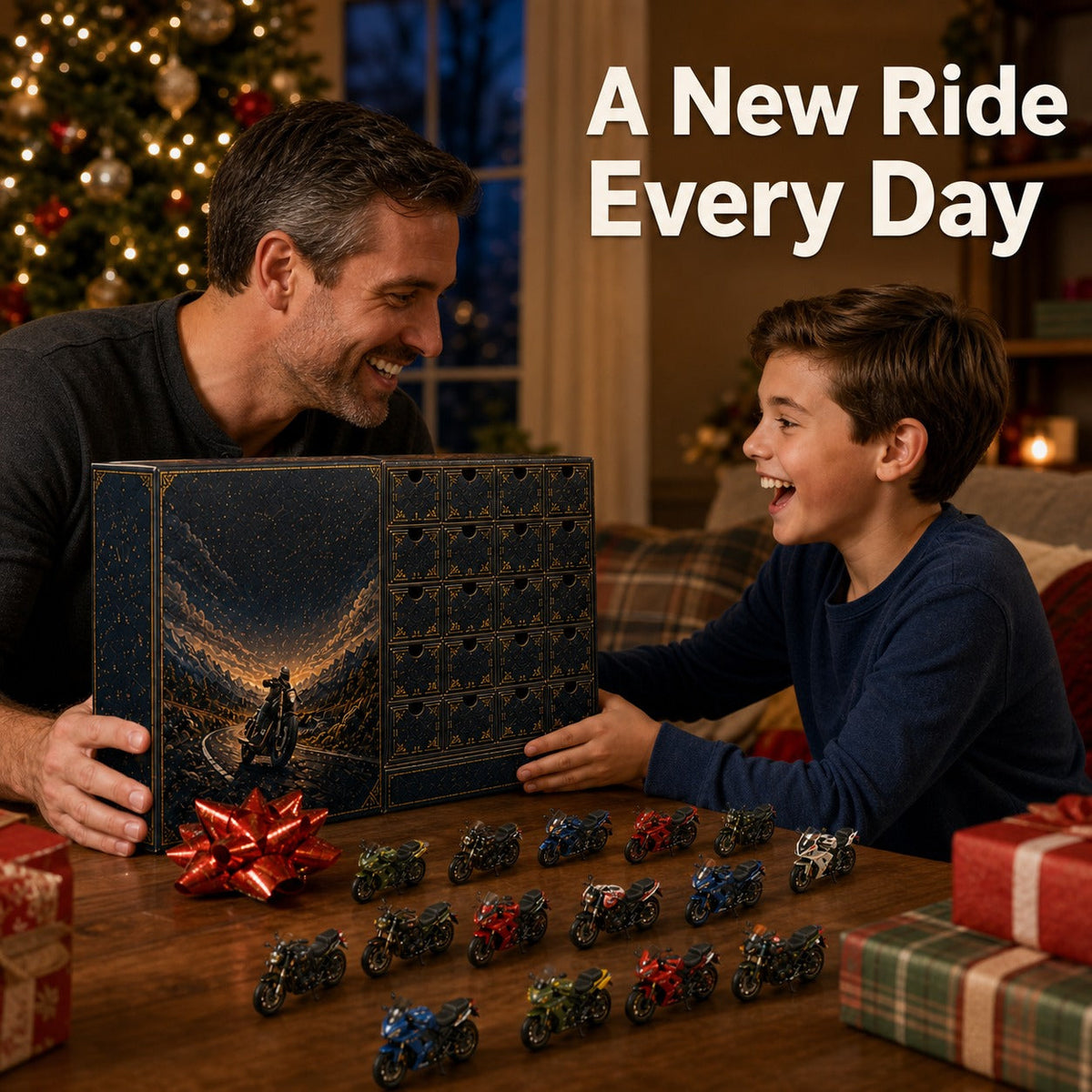 Motorlegendes Adventskalender 2026 - 24 Mini Motoren