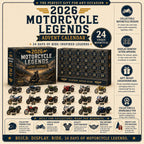 Motorlegendes Adventskalender 2026 - 24 Mini Motoren