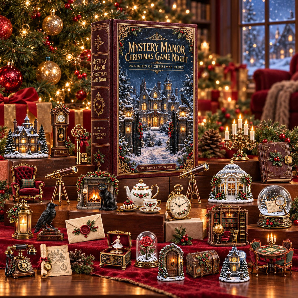 Mysterieus Landhuis Adventskalender 2026 - 24 Avonden Kerstaanwijzingen