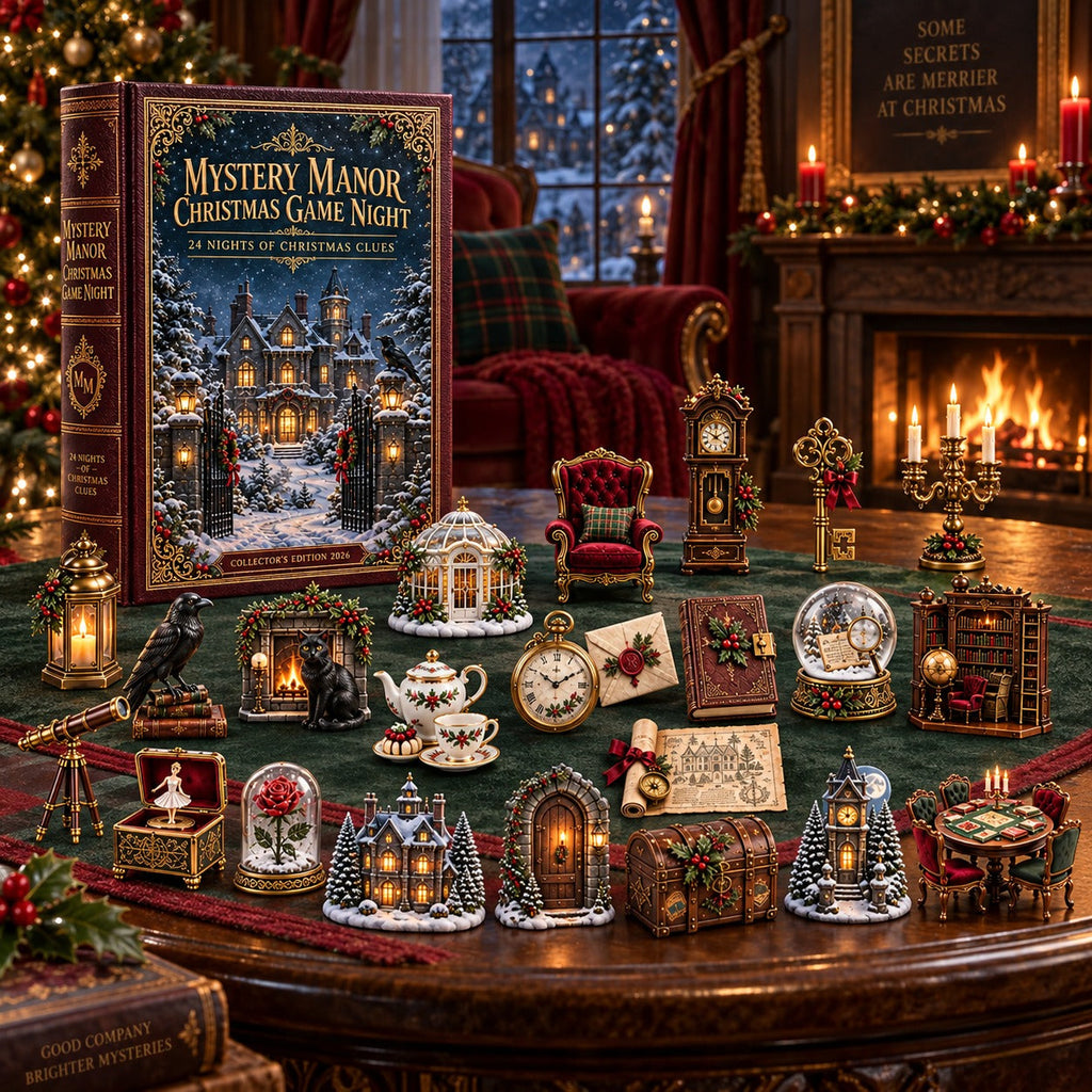 Mysterieus Landhuis Adventskalender 2026 - 24 Avonden Kerstaanwijzingen