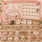 Naai Adventskalender 2026 - 24 Naaiminiaturen voor Quilters en Hobbyisten