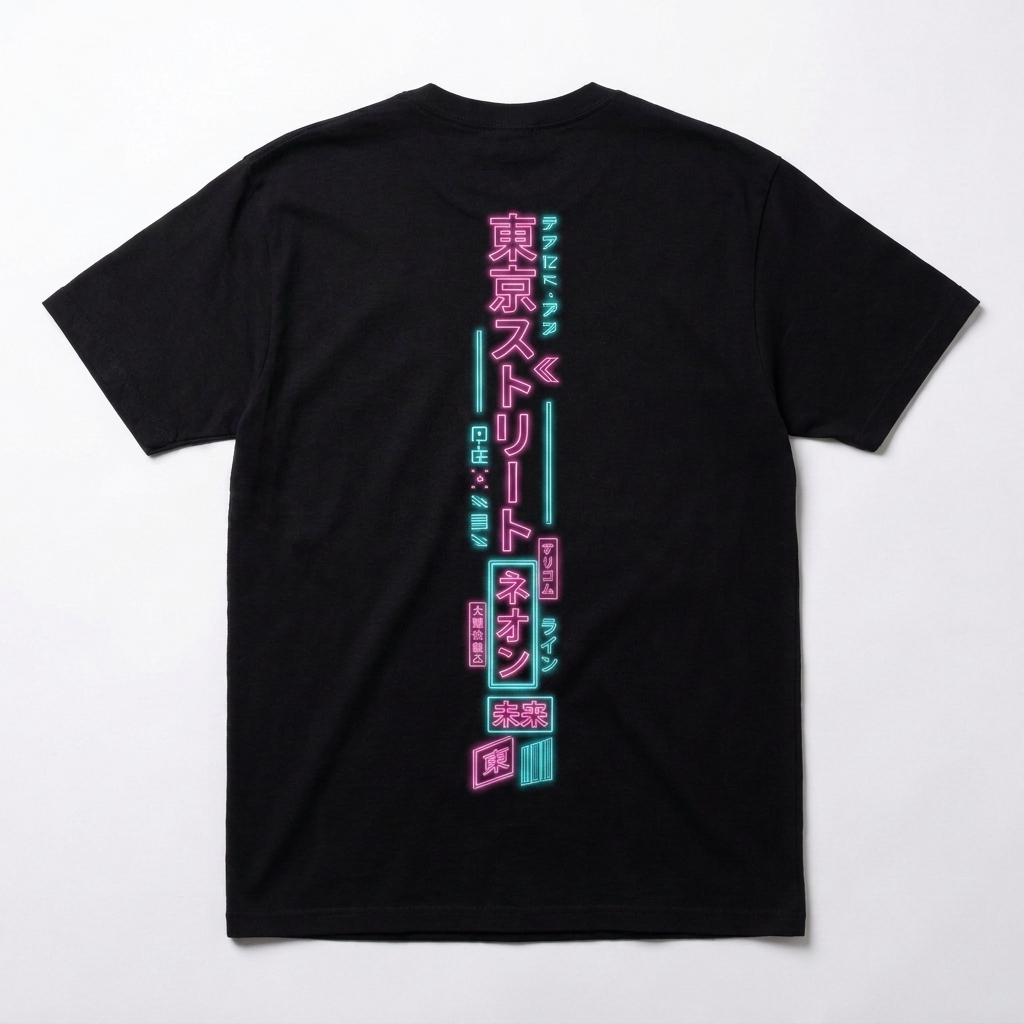 Neon Tokio T-shirt achterkant