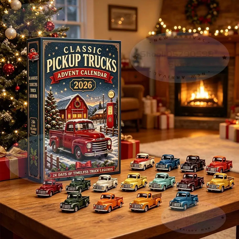 Adventskalender 2026 met 24 klassieke voertuigen, vrachtwagens en militaire machines 5