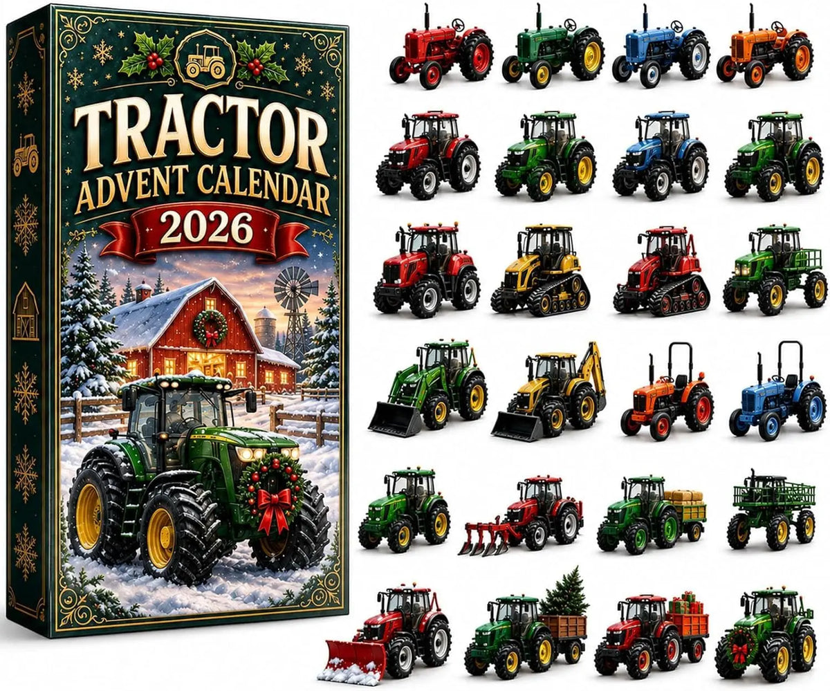 Adventskalender 2026 met 24 klassieke voertuigen, vrachtwagens en militaire machines 9